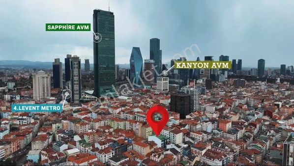 Emniyet Evler'de 4 Levent Metroya 400 Metre Yeni Binada Satılık 2+1 Daire (otoparklı)