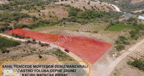 Sahilyenice'de Full Deniz Manzaralı Araç Takaslı Satılık Arazi