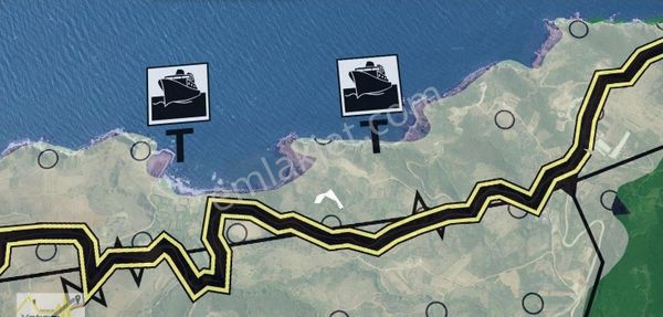 Bandırma Dutliman Mahallesinde Deniz Manzaralı 2588m2 Satılık Arazi