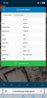 Beray Emlakdan Karasenirde Satılık Tarla