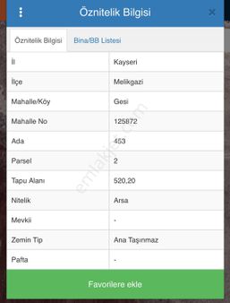 İldem Karşısında Köşe Başı Villa Parseli