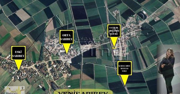 Karacabey Yenisarıbey Mahallesi Manyas Yoluna Cepheli 624 M2 Satılık Arazi