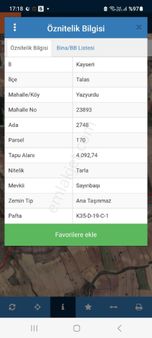 Köy Yerleşik Alanı İçersinde Tek Tapulu