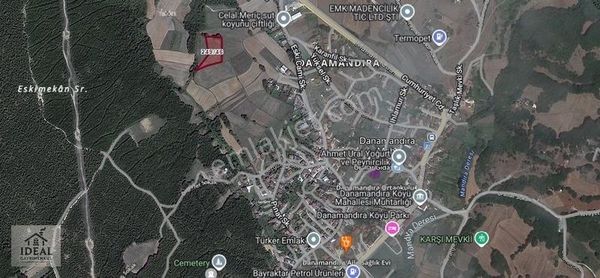 Silivri Dana Mandıra Köyünde 4020 M2 Satılık Tarla