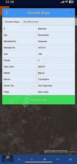 Balıkesir Dursunbey Hasanlar 698 M2 Yerleşime Yakın Arazi