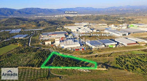 Ortaklar Organize Sanayi Yanında Fırsat Satılık Tarla