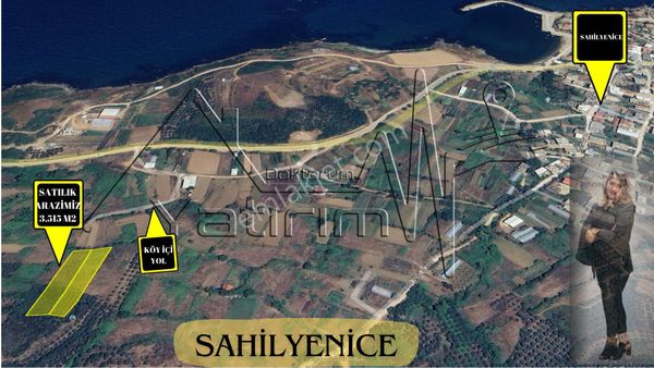 Bandırma Sahilyenice Mahallesinde 3.515m2 Satılık Arazi