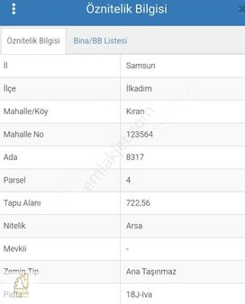 Truva'dan İlkadım Kıran'da Anayola Cephe Satılık Arsa Hissesi