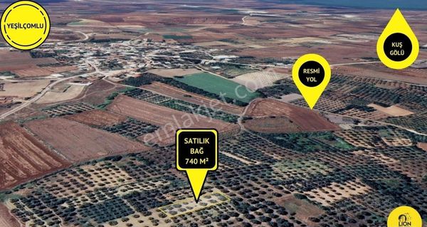 🟨⬛bandırma Yeşilçomlu'da Köye Yakın Konumda 740 M² Satılık Bağ⬛🟨