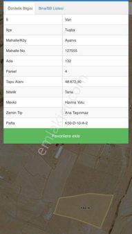 Ayanıs’ta Acil Satılık Tarla