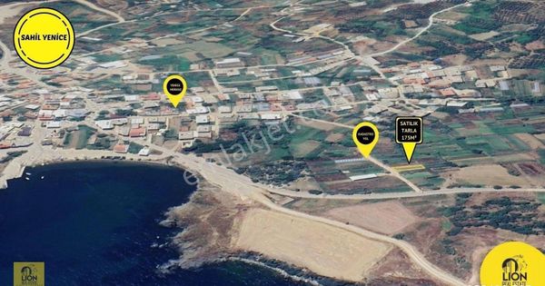 ⬛🟨bandırma Sahil Yenice Mahallesinde 175 M² Kadastro Yola Cephe Satılık Tarla🟨⬛