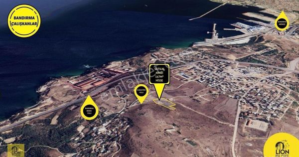 Bandırma Çalışkanlarda Şehire Yakın Konumlu 167 M² Tarla Hissesi