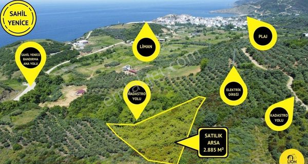 ⬛🟨bandırma Sahil Yenice'de Yerleşim Yeri Yakını Satılık 2.884m² Tarla🟨⬛