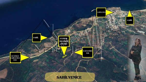 Bandırma Sahilyenice Mahallesinde 841 M2 Satılık Arazi