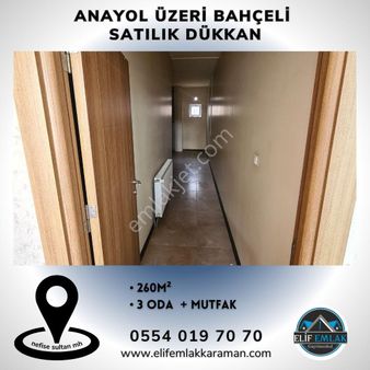 Anayol Üzeri Satılık Dükkan
