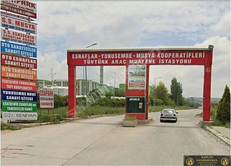 Kaplan Gayrimenkul’den Teksan Yunusemre Küçük Sanayi Sitesinde Satılık 75 M² İşyeri Koop. Hissesi