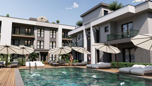 Karasuda Botanik Lüks Sitede Fıtness Çocuk Oyun Parkı Yarı Olimpik Havuz