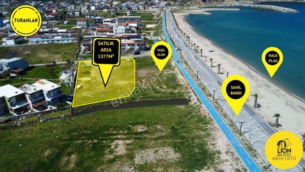 Erdek Turan Mahallesi Denize Sıfır Otel Sahası İçerisinde Bulunan 1377m² Satılık Arsa