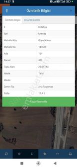 Asel'den Kütahya-afyon 22.600 M2 Yola Sıfır Mevzi İmara Uygun
