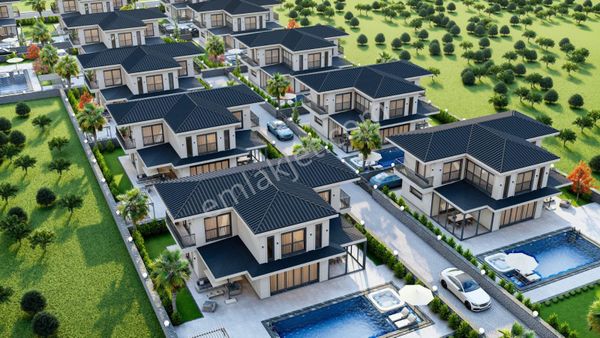 Didimde Deniz Manzaralı 4+1 Lüx Villalar