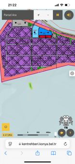 Akşehir Sanayi Bölgesinin Yanında 7492 M2 Satılık Tarla