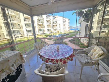 Marmaris Sitelerde, Site İçerisinde Özel Plajlı Satılık Daire