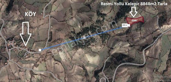 Aytemiz Emlak Grubun'dan Resmi Yollu Kelepir 8848m2 Tarla