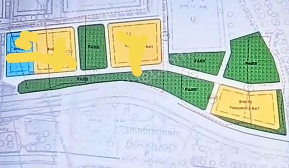 Osmangazi De Satılık 3 Dönüm 40 Dairelik İmarlı Arsa Emsal .0.70 İlan No. 78 17 )