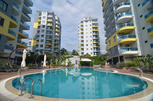 Alanya Heaven Hills Sitesinde 1+1 Satılık Daire