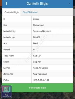 Son Gün!! Fiyat Düştü Acill!!! Demirtaş Barbaros'ta Hobi Bahçesi