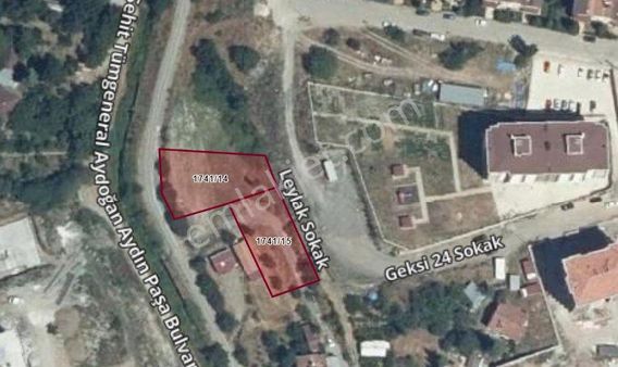 1220m2 Leylak Sokakta "l" Şeklinde Konut İmarlı Satılık Arsa