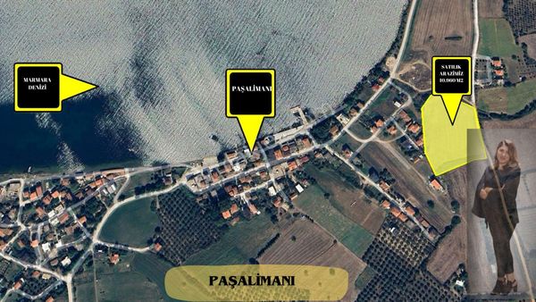 Yatırım Doktorumdan Erdek Paşalimanı Adasında Turizim İmarlı Satılık Arazi