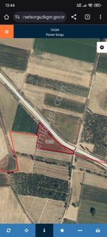 Fırsat İster Tarımsal İster Hobi Bahçesi Yeri Resmi Yola Cephe Yerleşimin Dibi