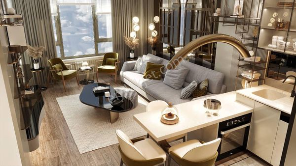 Motto Ankara Oturuma Hazır Satılık 2+1 Rezidans Daire