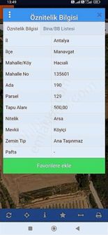 Köy İçi Satılık Arsa