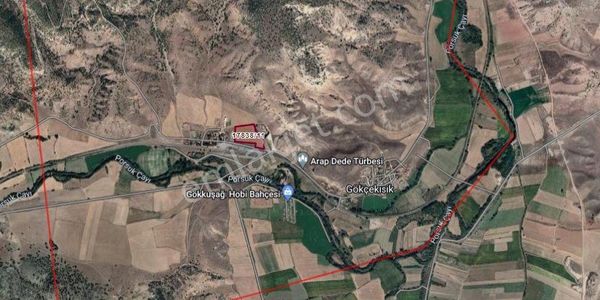 Gökçekısık Mahallesi'nde Asfalta Cepheli Satılık 15 Dönüm Tarla