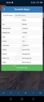 Aşağı Hoh.da Yeni Adı Çulçapur Satılık Kaçmaz Kupon Tarla