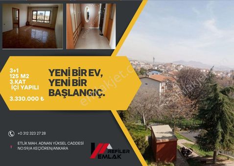 Satılık Balkon Manzaralı 3+1 Daire