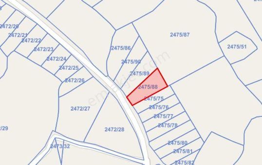 Hendek Kalayık Mahallesinde 2.500 M2 Nezih İmarlı Arsa