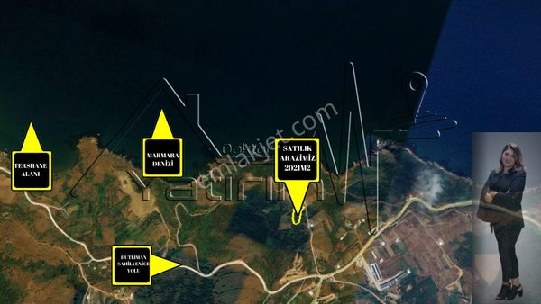 Sahilyenice'de Deniz Manzaralı 2126 M2 Satılık Arazimiz