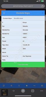 Şems'ten Sarıcalarda Yatırımlık Tarla