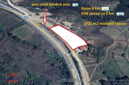 Kandıra İzmit Ana Yoluna Cepheli Satılık Arazi