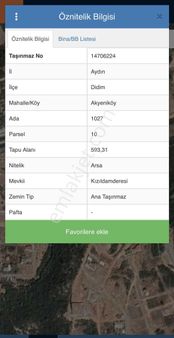 Dıdım Seyrantepe’de İmarlı Arsa