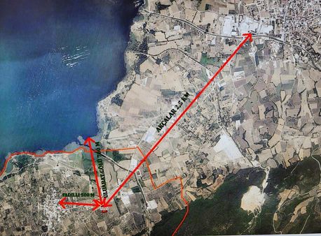 Nilüfer Fadıllıda Kadastro Yoluna Cephe Müstakil Tapulu Tarla