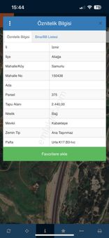 Samurlu Mevkiinde Satılık Tarla