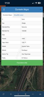 Samurlu Mevkilerde Satılık Tarla