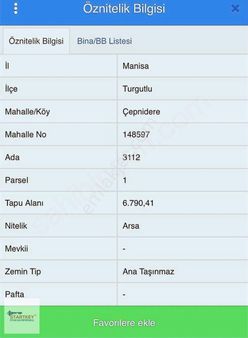 Startkey Star'dan Turgutlu Çepnidere'de Sanayi Arsası