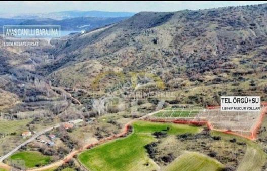 Ankara Ayaş Yağmurdede Mahallesinde 272 M2 2 Adet Yanyana Satılık Bahçe