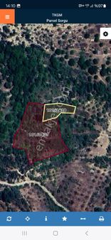 Mersin Mut Çömelek Satılık Elma Bahçesi 6.280 M2 2 Tapulu Acil Satılık