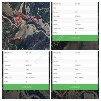 Tavas Akyar Mahallesi Satılık Tarlalar